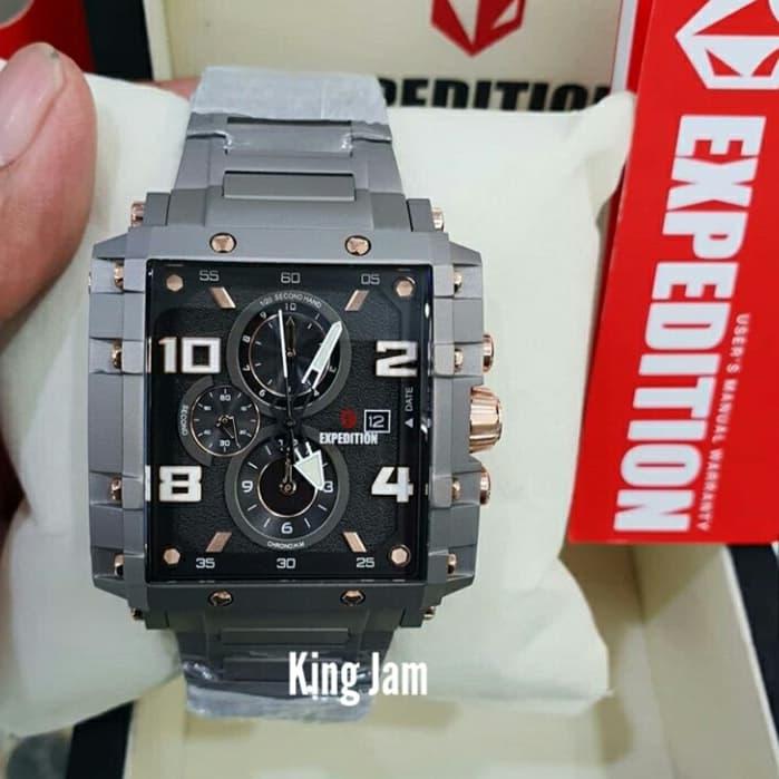 Jam Tangan Pria Expedition E-6757 / E 6757 Original Titanium