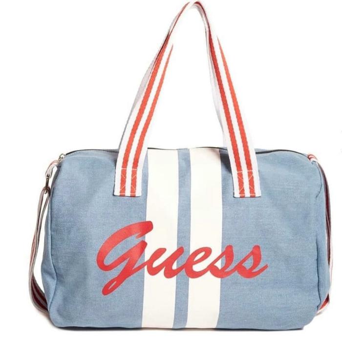 Guess Denim Duffle Bag