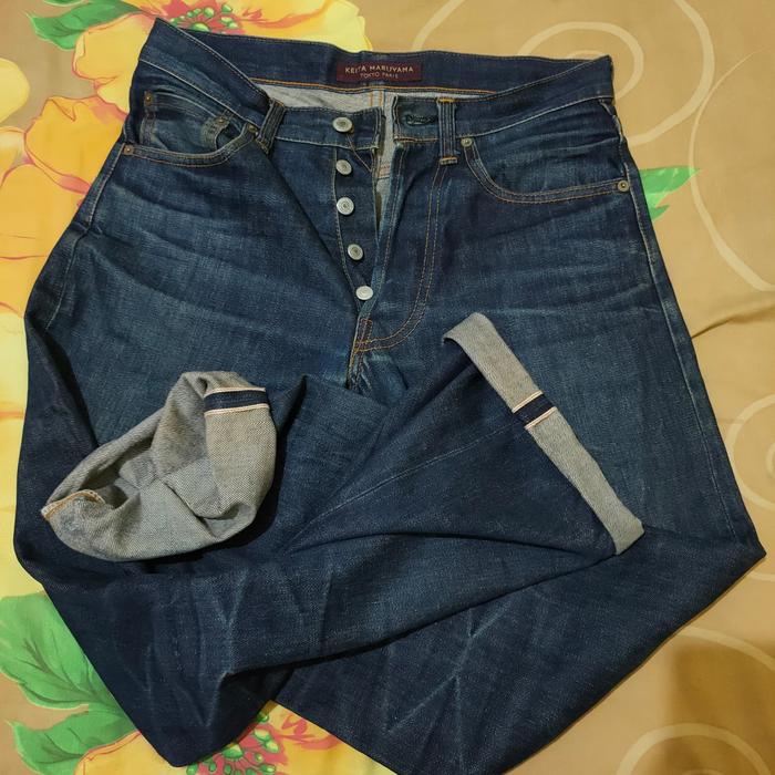 celana jeans KEITA MARUYAMA original selvedge Japan size 29