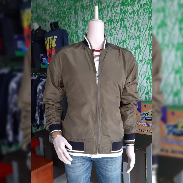 jaket cole stripe parasut