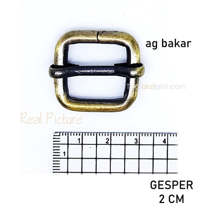 Ring Jalan / Gesper Jalan / Adjustable Buckle 2 cm