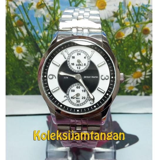 JAM TANGAN WANITA JACQUE MARTIN 238 SSBA | JACQUE MARTIN 238 LADIES