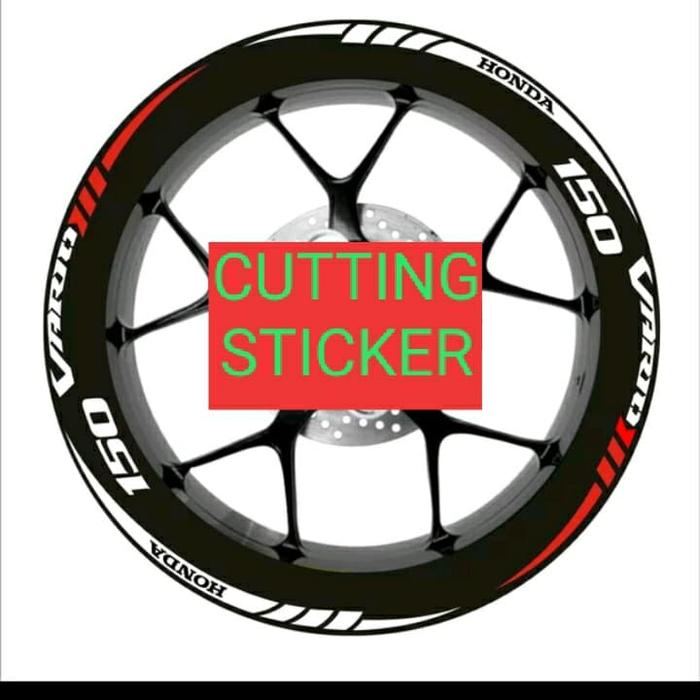 Sticker Velg Cutting sticker Honda Vario 06