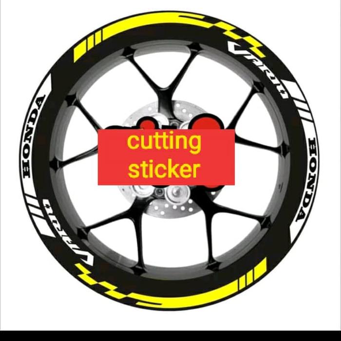 Sticker Velg cutting sticker Honda Vario 03