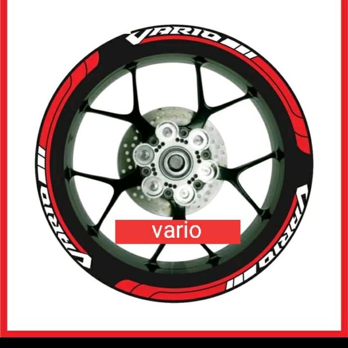 Sticker Velg cutting Sticker HONDA VARIO 07