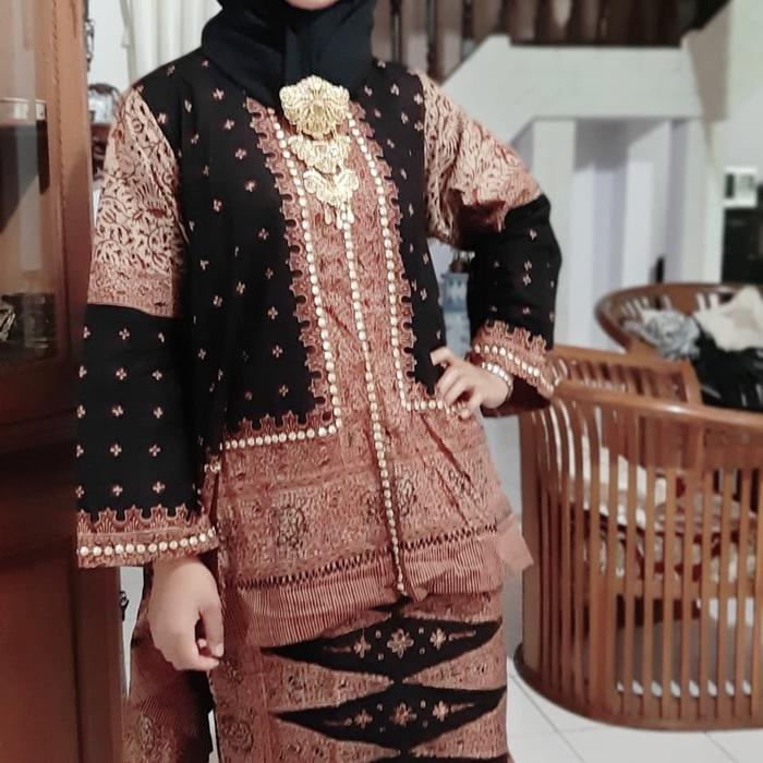 setelan blus set jufri palembang sutra viskos dan Katun