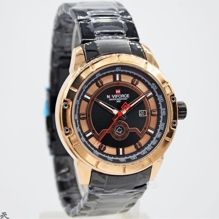JAM TANGAN PRIA NAVIFORCE NF9166MBR 9166 NF9166MB ORIGINAL