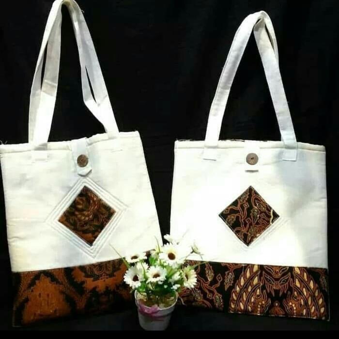 Tas tote batik / Tas batik / Tas seminar batik