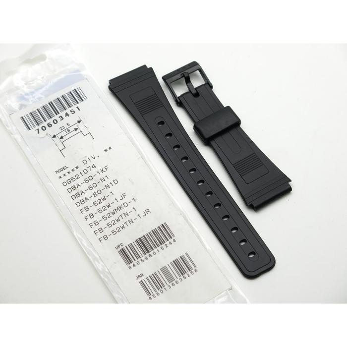 tali Strap classic casio W-73 original DBA-80 rubber W-73-1adr