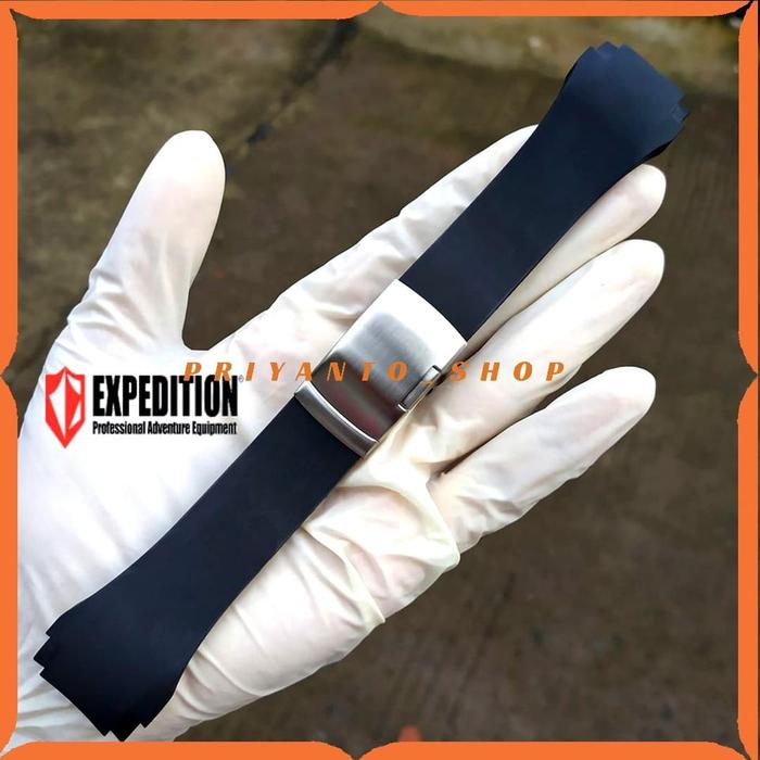 Strap Ruber Tali Jam Expedition Airbone 6335 Strap Exp Airbone Premium