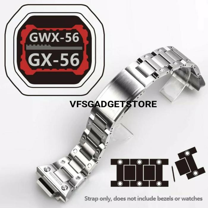 Strap metal metal bracelet g shock GX 56 BB GX 56BB GXW 56