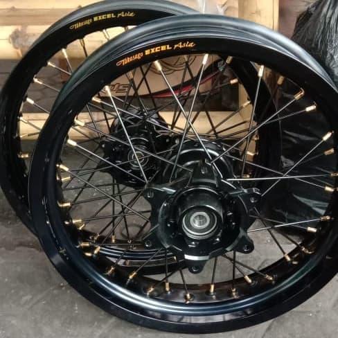 Velgset Supermoto CRF 150 Excel Takasago