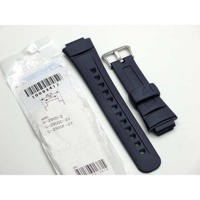 tali Strap casio G-SHOCK original G-2900 BIRU G-2900C-2V G-2900F-2A