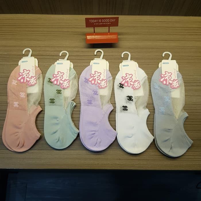 Kaos Kaki Wanita Chanel kode CC001