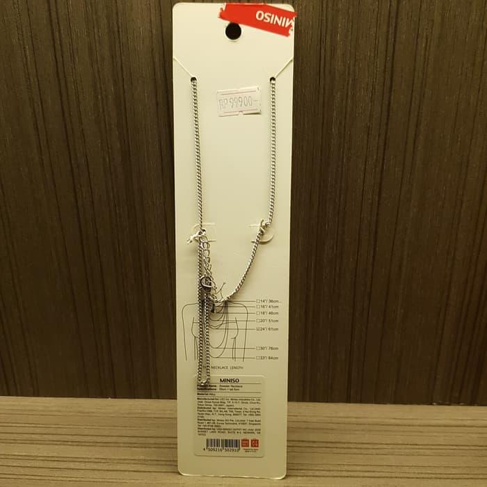 Kalung Sweater Necklace Miniso