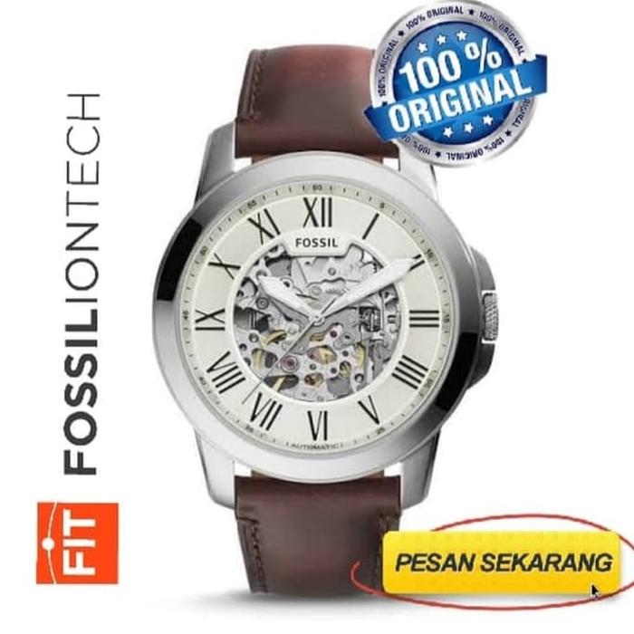 Jam Tangan Pria Merek Fossil Original 100% Type ME 3099 Automatic 44mm