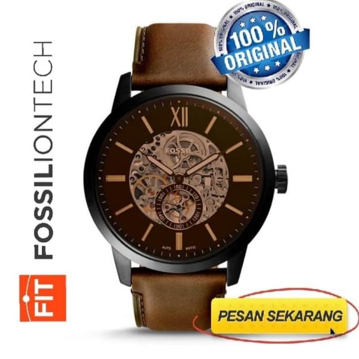 Jam Tangan Pria Merek Fossil Original 100% Type ME 3155 Automatic 44mm