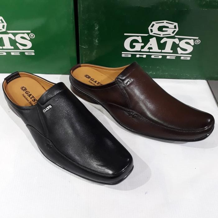 sepatu sandal slop kulit GATS zu-0061 original