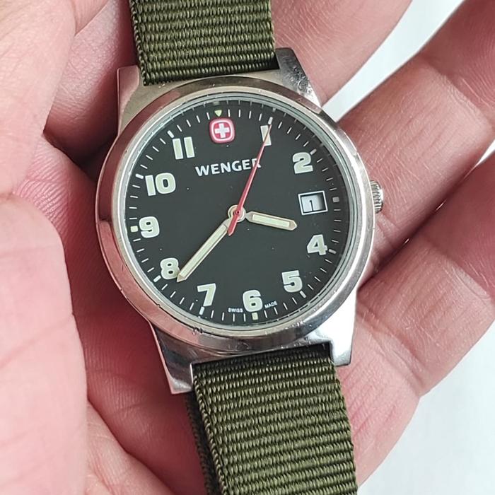 Jam WENGER Army Style Swiss Made Quartz Original