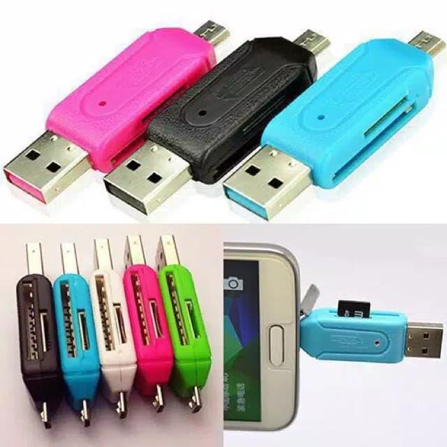 OTG Card Reader 3 in 1 OTG Android Micro USB Card Reader Micro SD Card