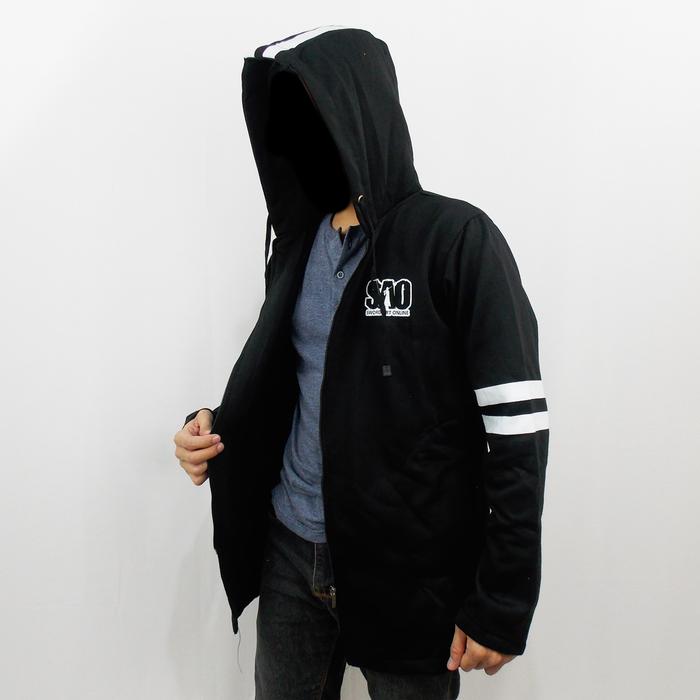 JUBAH SWORD ART ONLINE - JUBAH SAO KIRITO - JAKET SAO - SWEATER SAO