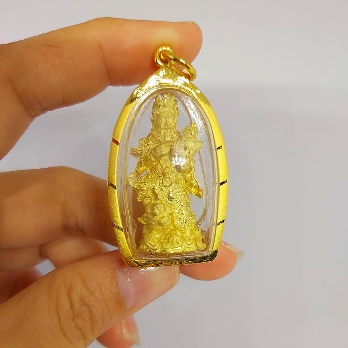 Liontin / Kalung Dewa Han Tan Kong (Zhao Gong Ming) High Gold Quality