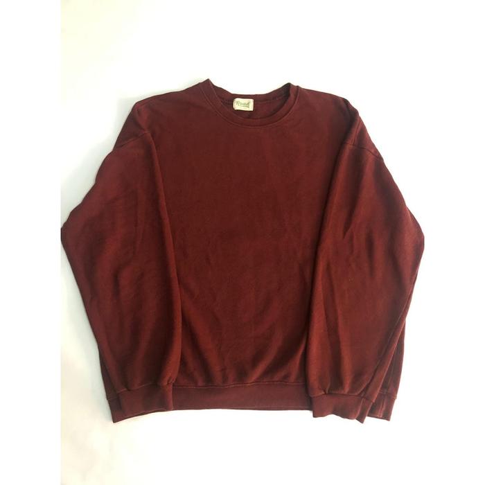SWEATER CREWNECK MAROON