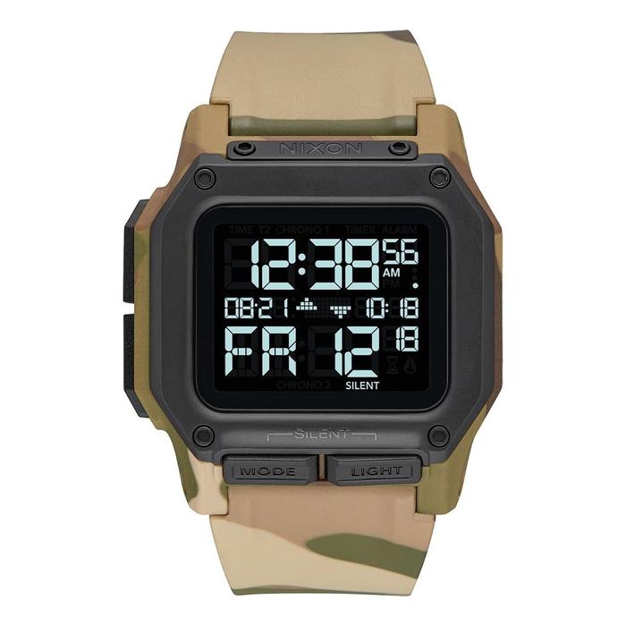 NIXON A11802865 REGULUS MULTICAM - Jam Tangan Digital Original