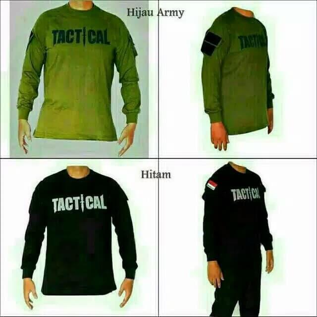 KAOS TACTICAL Lengan Panjang BAHAN COMBAD PDL LAPANGAN 511 ORIGINAL