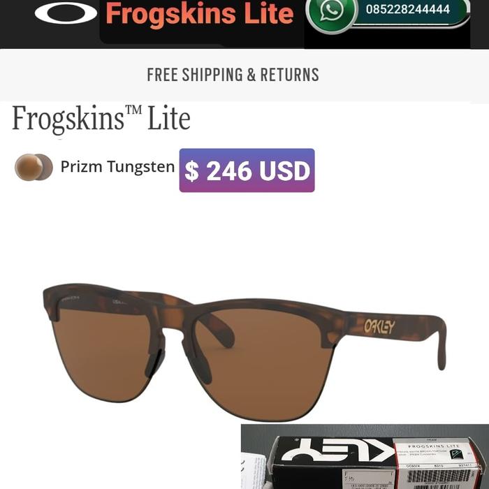 Oakley FROGSKIN Lite PRIZM Tungsten|Original Made in USA
