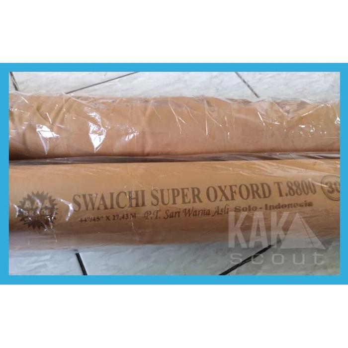 Kain Oxford Coklat Pramuka