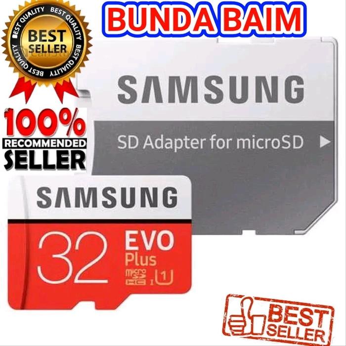 EVO PLUS 32GB UP108 MMC SAMSUNG MICRO SD SAMSUNG EVO PLUS 32 GB