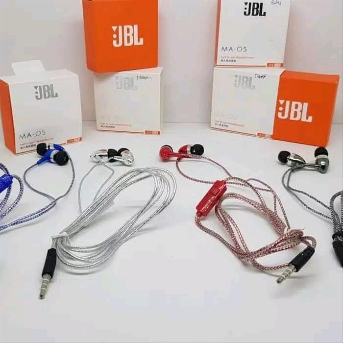 HEADSET JBL MA-05 MICROPHONE BOOM BASS HANDSFREE JBL MA05 SB