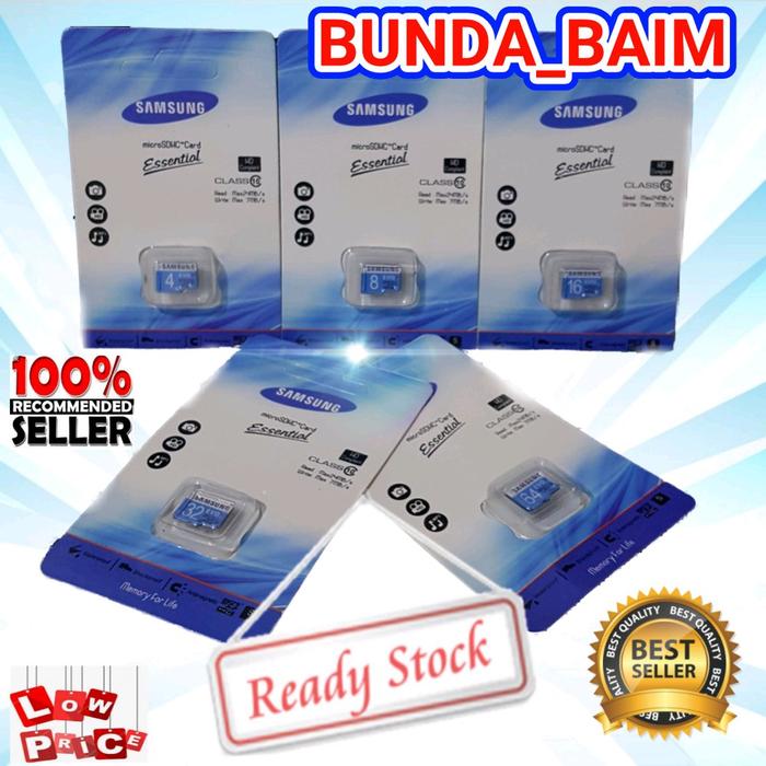 MMC SAMSUNG 64GB MICRO SD CARD SD64 MEMORY HANDPHONE 64 GB SDHC SB