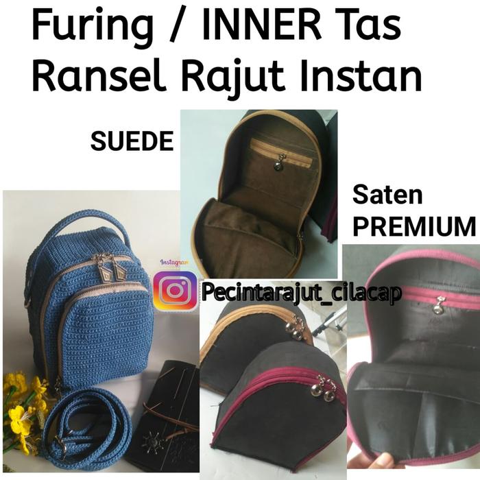 INNER TAA RAJUT FURING TAS RANSEL INSTAN