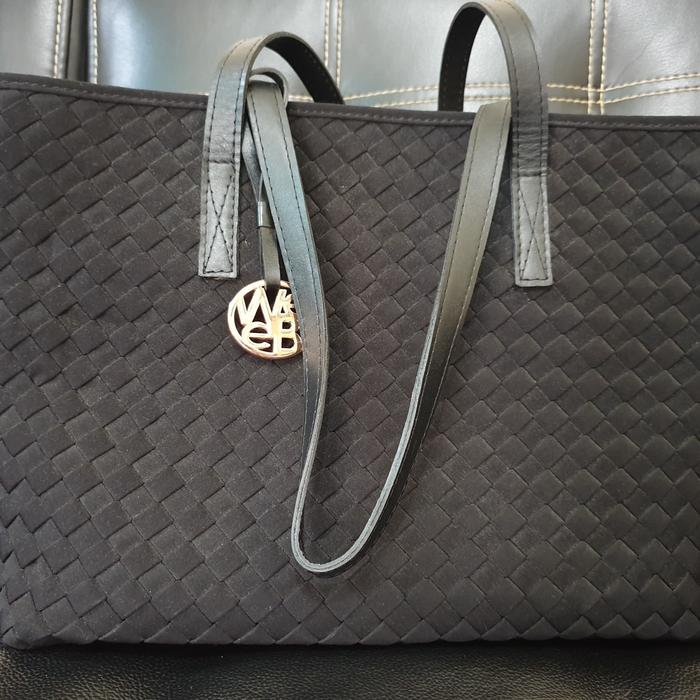 PRELOVED tas webe holly black jet L original