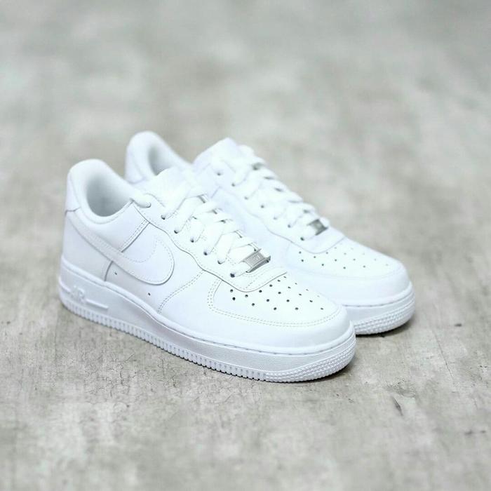 Nike Air Force 1 Full White Original Sneakers Cewek Murah