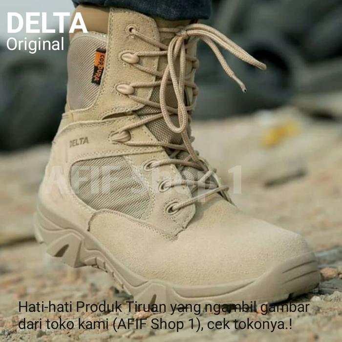 Sepatu Delta Import 8" Original / Sepatu Delta Cordura Tactical Boots