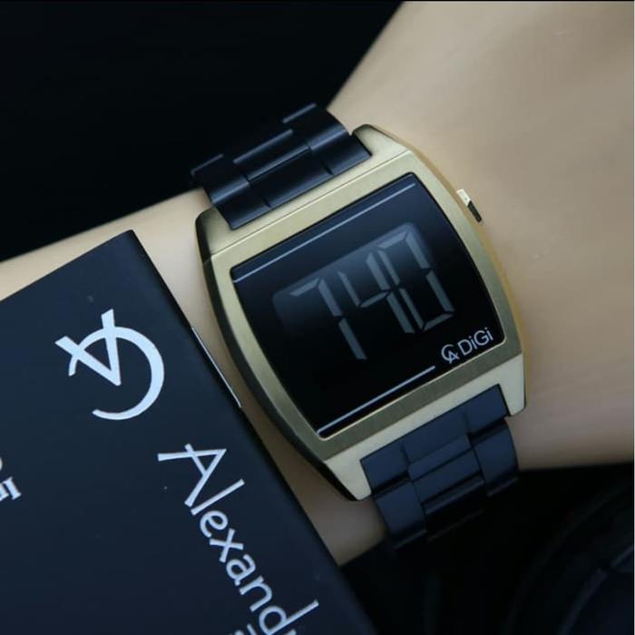 Jam Tangan Wanita Alexandre Christie AC 9229 Original - Rosegold Black