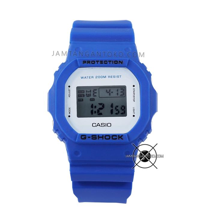 Jam Tangan G Shock DW-5600M-2 Biru Gshock DW5600 Original ORI BM