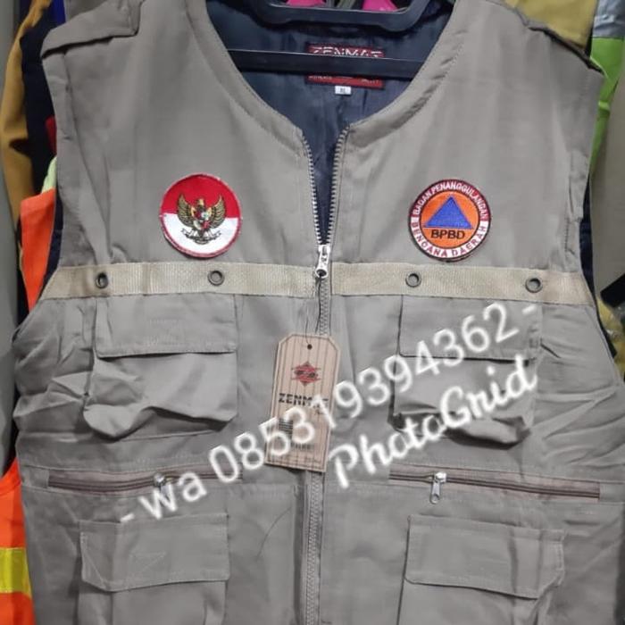 rompi BPBD #rompi bnpb cream