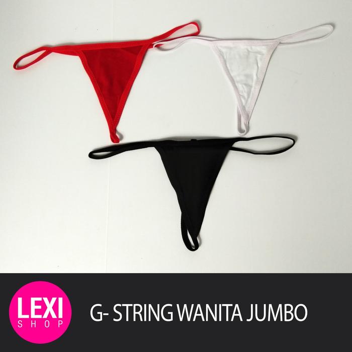 Celana Dalam Wanita - G String - Lingerie Thong - Jumbo
