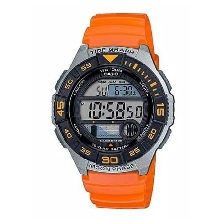 Casio Original Wanita WS-1100H-4AVDF Rubber Strap