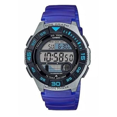 Casio Original Wanita WS-1100H-2AVDF Rubber Strap