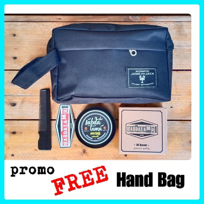 POMADE XTRA HEAVY SABDATAMA FREE HAND BAG OILBASED BUKAN MURRAYS YA