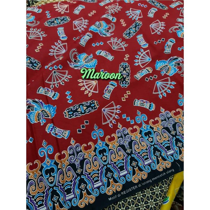 Kain Katun Batik Papua _ Kain Batik Papua