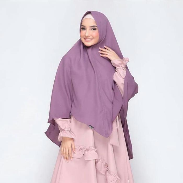 Khimar Instan Syari Jumbo/ Kerudung Instan/ Jilbab Instan/Jilbab Syari