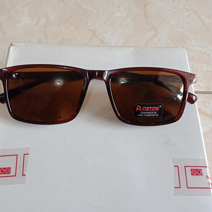 kacamata kaca coklat trendy R3003