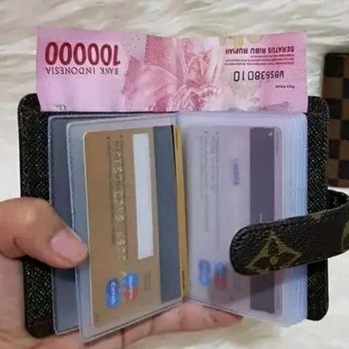 dompet kartu nama. kartu kredit. flash. emoney.brizzi dll