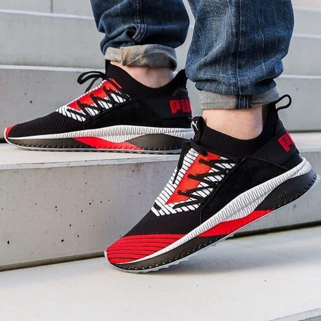 Sepatu Sneakers Puma Tsugi Jun Cubism Flame Scarlet Original BNIB Sale